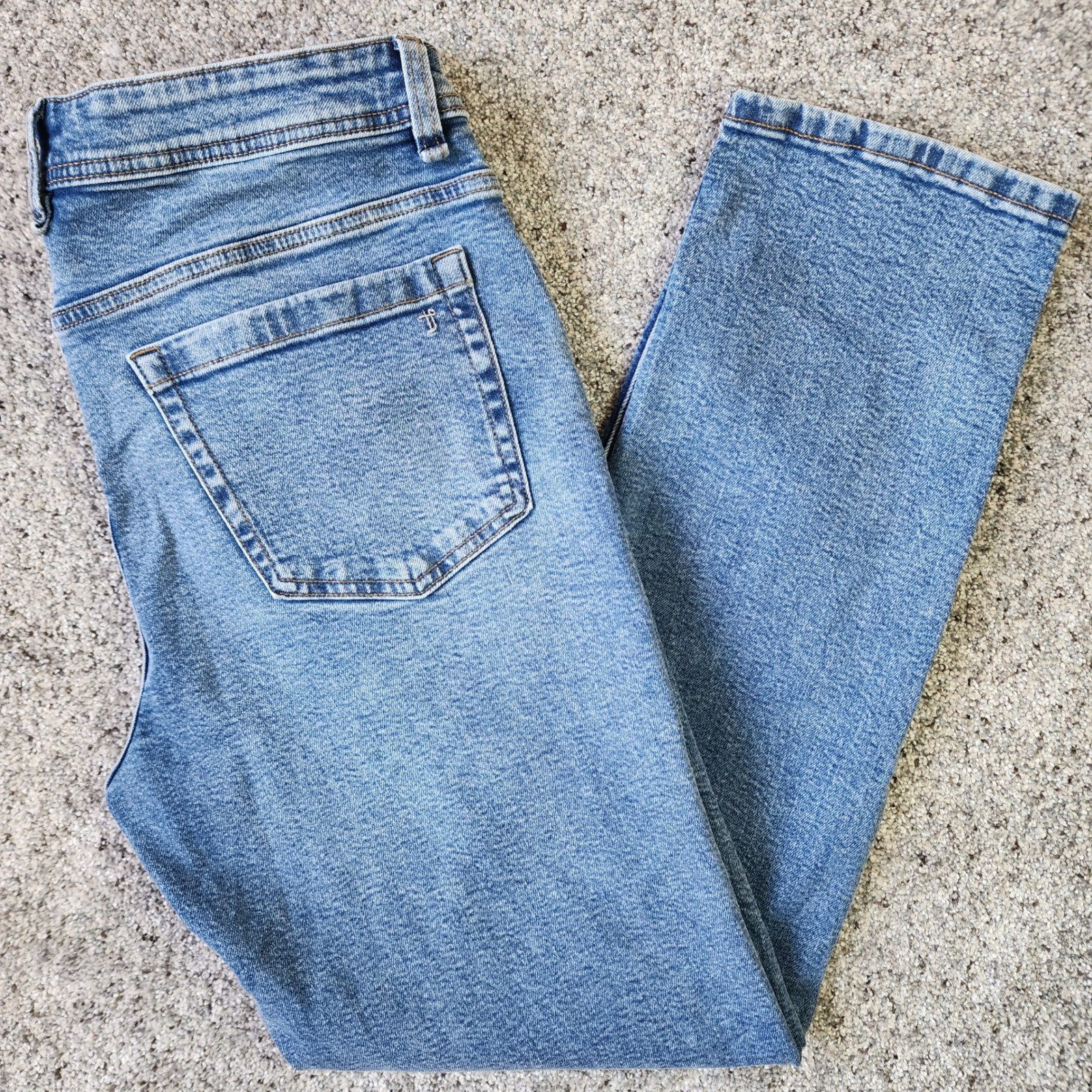 Tpj Jeans Mens 33x30 Slim Thick Medium Wash Stretch Denim Excellent